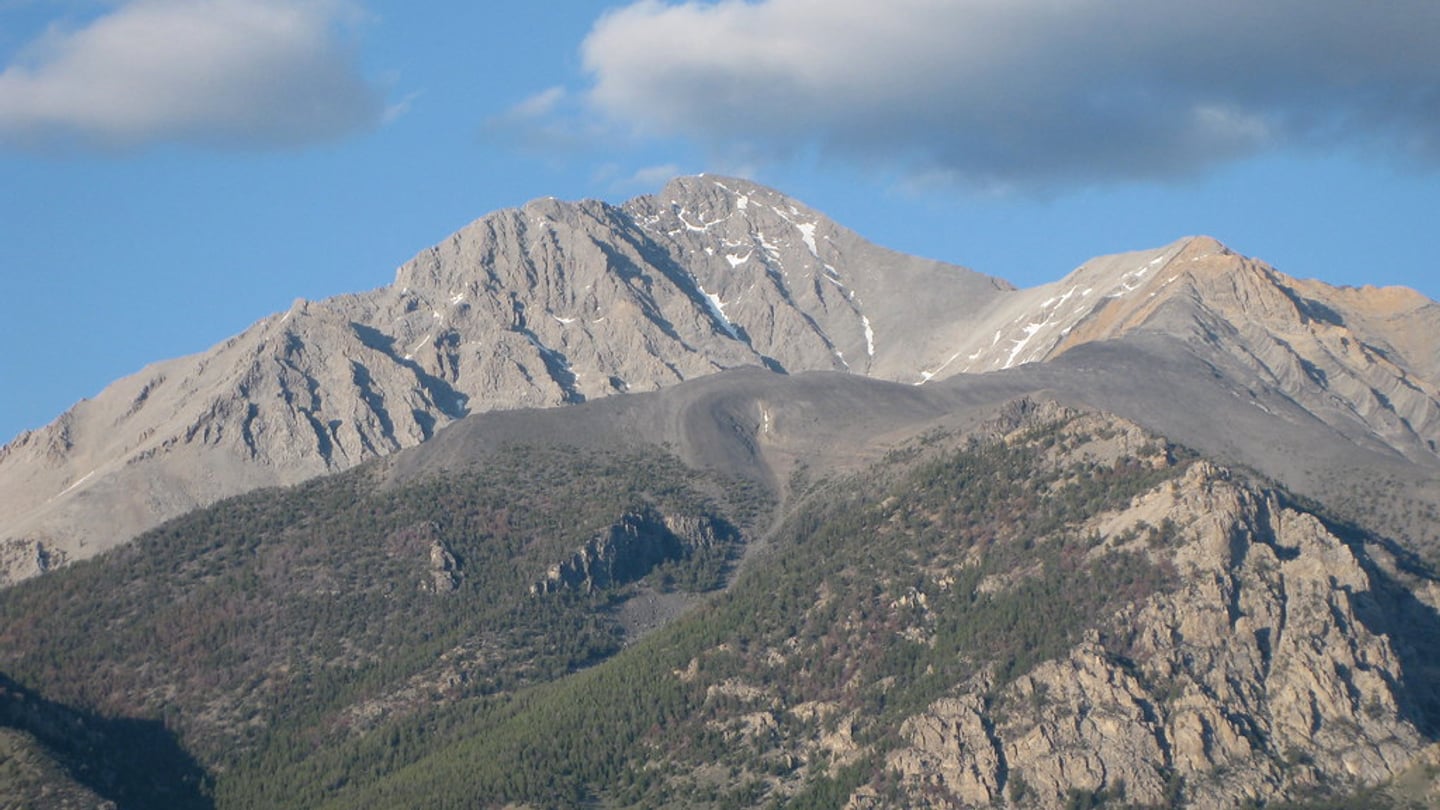Borah Peak summit landscape