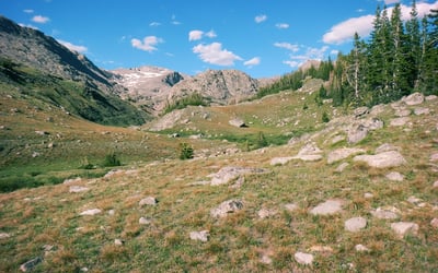 Cloud Peak in Wyoming, an ultra-prominent peak with 7,077 ft of prominence