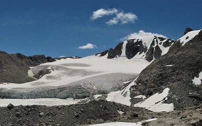 Gannett Peak in Wyoming, an ultra-prominent peak with 7,076 ft of prominence