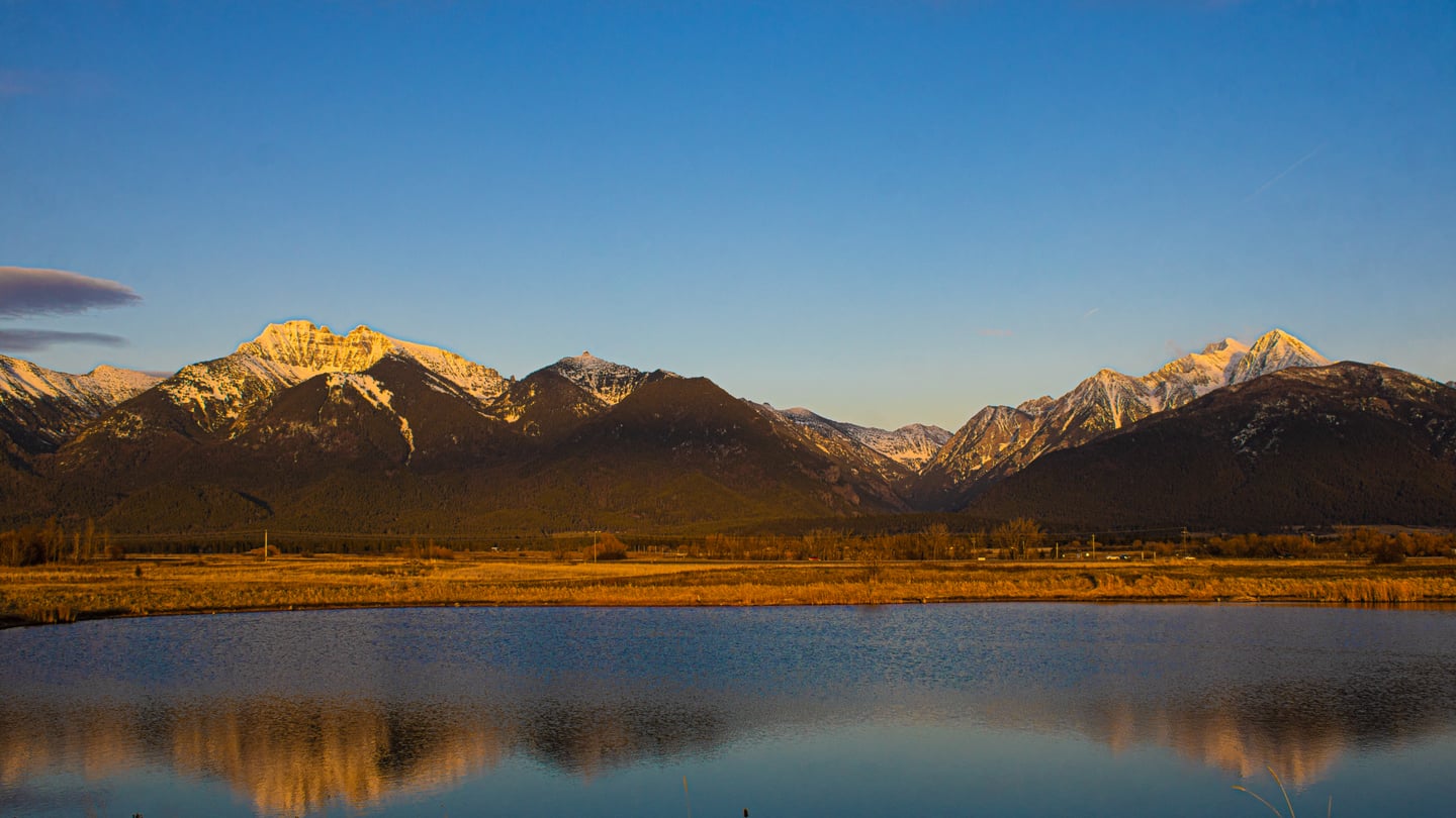 McDonald Peak summit landscape
