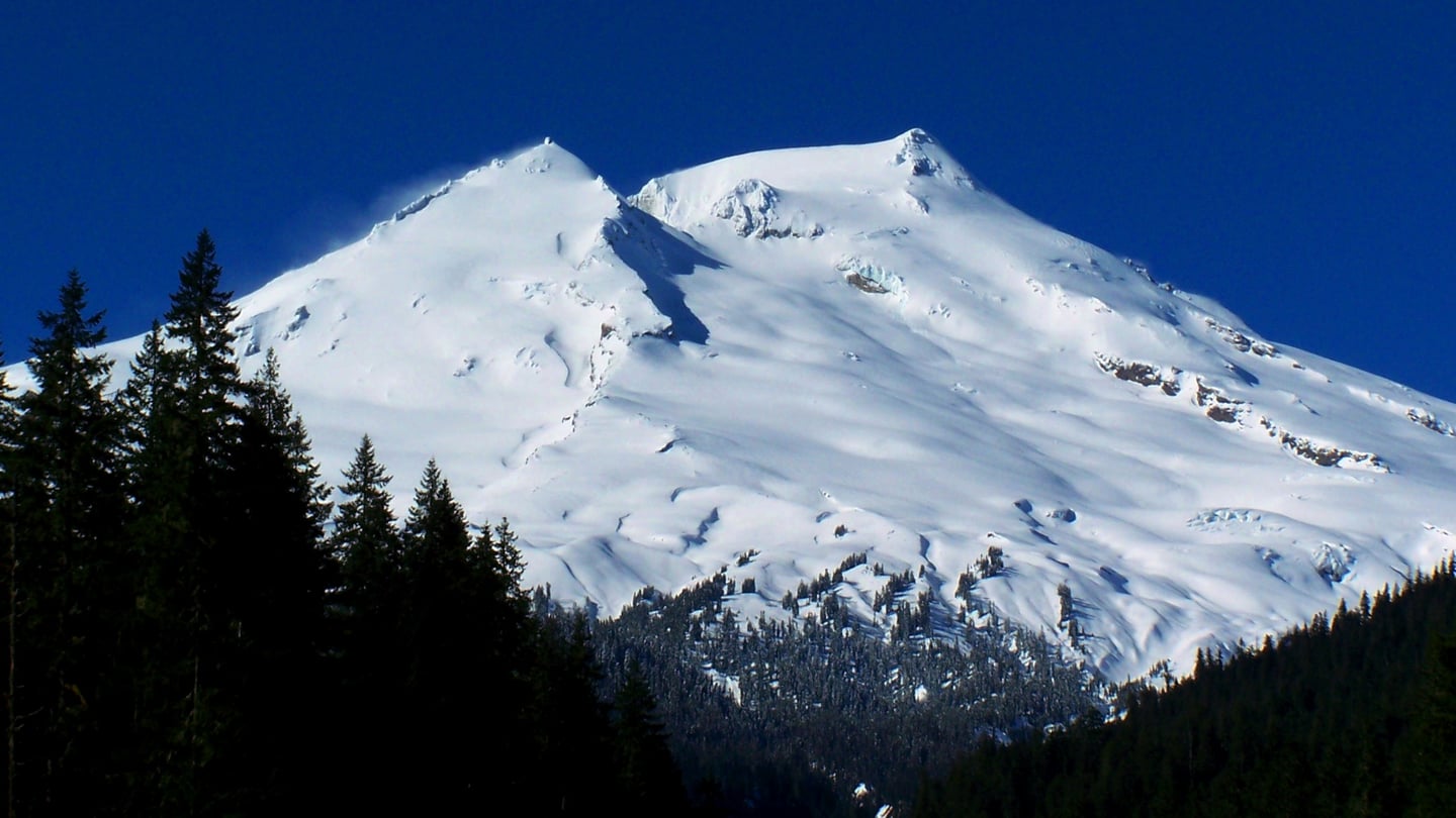 Mount Baker summit landscape
