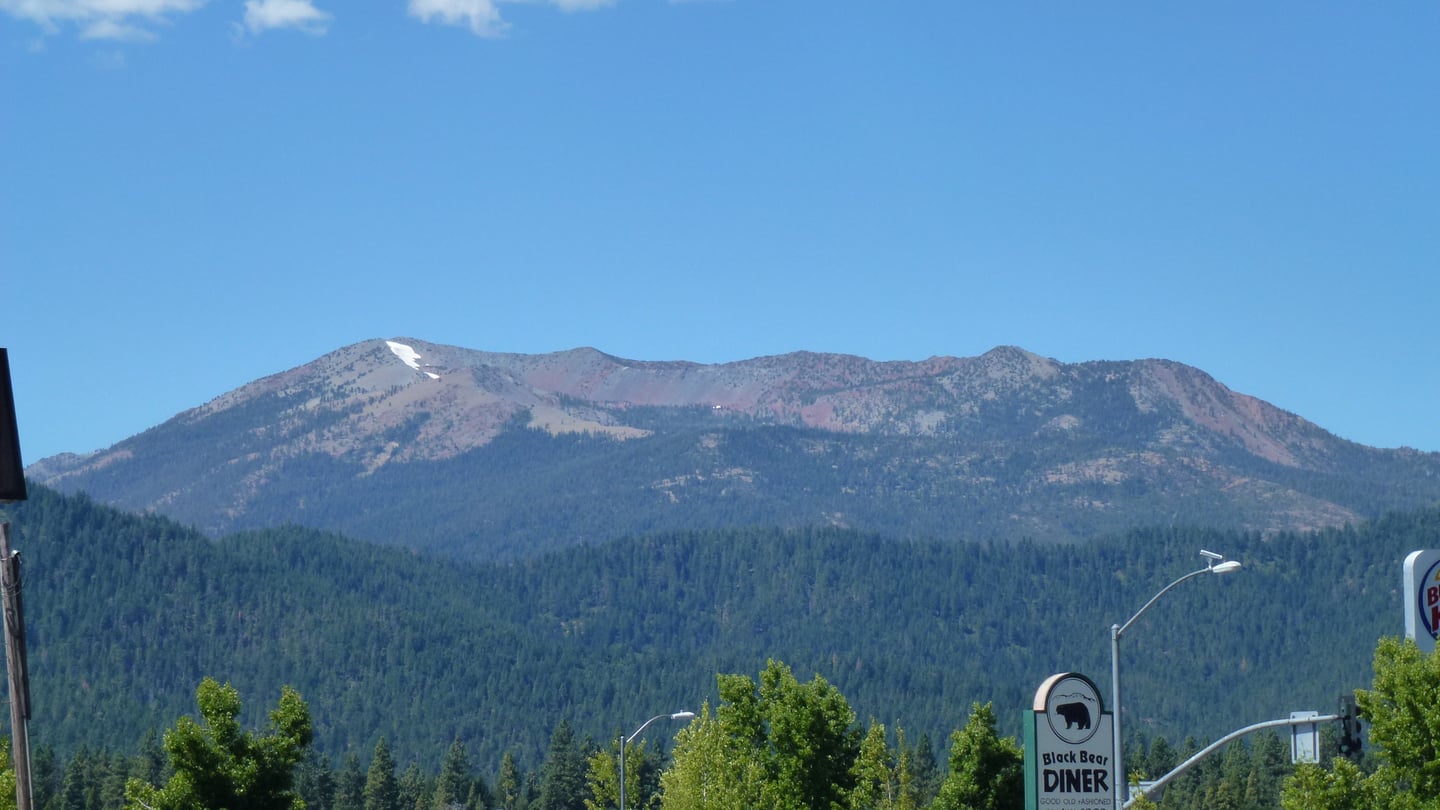 Mount Eddy summit landscape