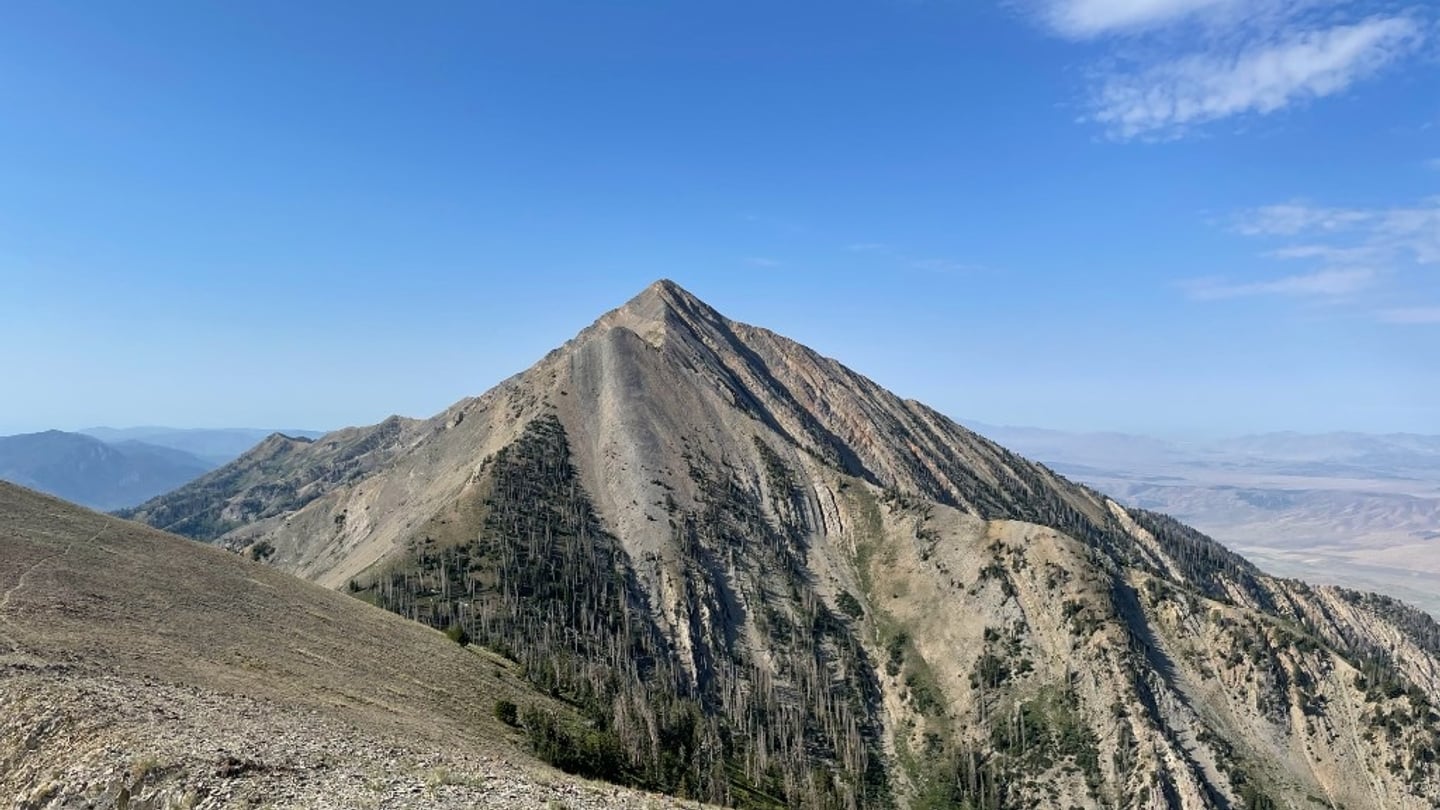 Mount Nebo summit landscape