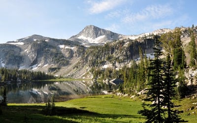 Sacajawea Peak in Oregon, an ultra-prominent peak with 6,392 ft of prominence