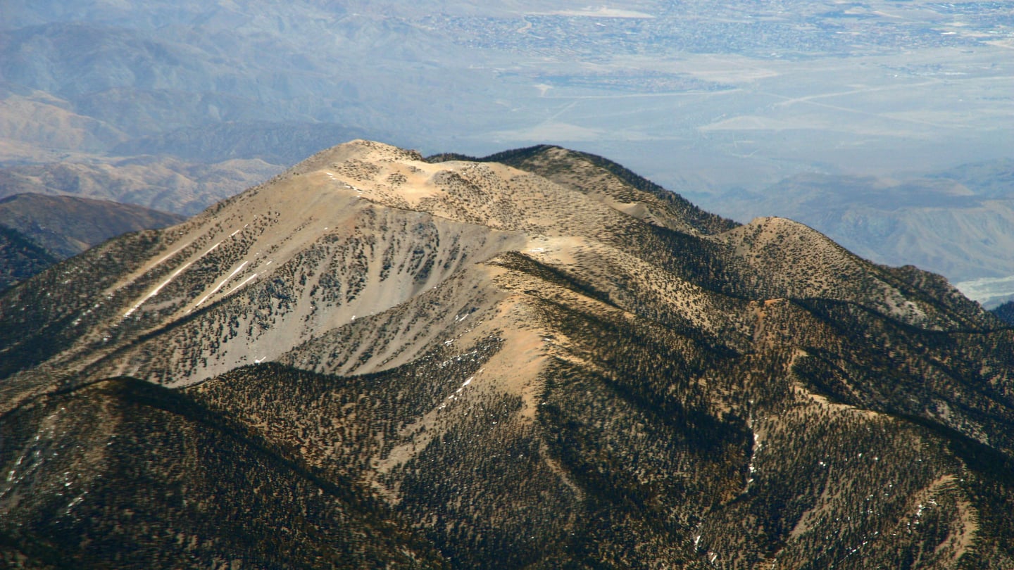 San Gorgonio Mountain summit landscape